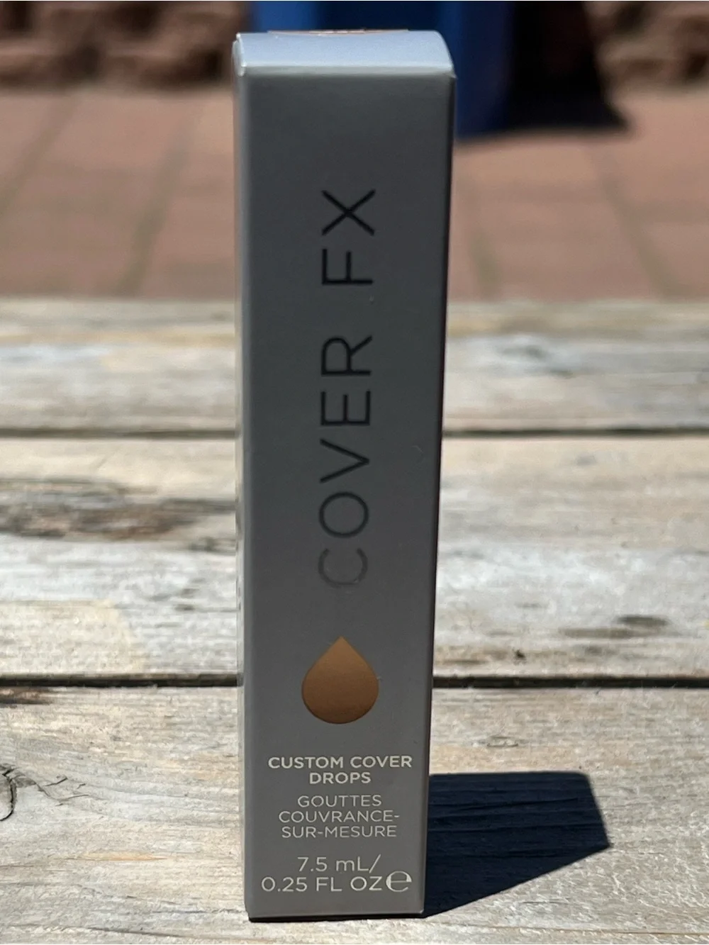 COVER FX Custom Cover Drops - In shade G Deep 2 - 7.5 ml/ .25 fl. Oz (set of 2)